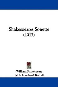 Shakespeares Sonette (1913)