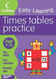 Times Tables Practice (Collins Easy Learning Age 7-11)