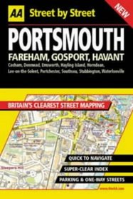 AA Street by Street: Portsmouth, Fareham, Gosport, Havant