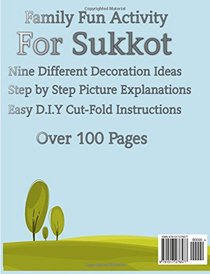 Do It Yourself Sukkot Decorations: Instant - Cut - Glue - Decorate
