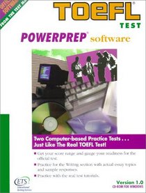 Toefl Powerprep Software: Version 1.0 for Windows