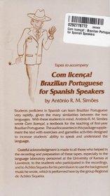 Com licena! : Brazilian Portuguese for Spanish Speakers