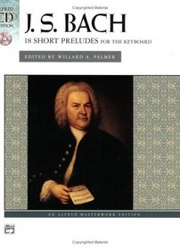 J. S. Bach: 18 Short Preludes (Book  CD)