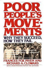 Poor People's Movements : Why They Succeed, How They Fail
