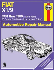 Haynes Repair Manual: Fiat X1-9, 1974-1980