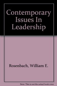 Contemporary Issues In Leadership
