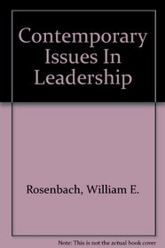 Contemporary Issues In Leadership