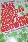 What Every Christian Should Know About Growing: Basic Steps to Discipleship (An Input Book)