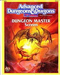 Dungeon Master Screen/Ref 1 (Advanced Dungeons  Dragons, Official Game Accessory)