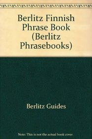 Berlitz Finnish Phrase Book