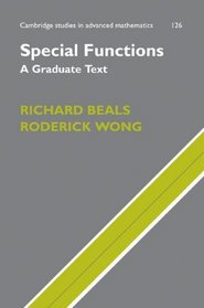 Special Functions: A Graduate Text (Cambridge Studies in Advanced Mathematics)