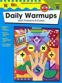 The 100+ Series Daily Warmups, Grade 7: Math Problems & Puzzles (100+)
