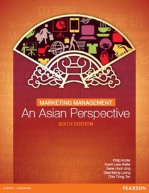 Marketing Management: an Asian Perspective