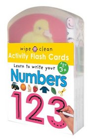 Wipe Clean Flash Cards 123 (Wipe Clean Activity Flash Cards)