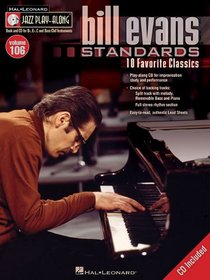 Bill Evans Standards: Jazz Play-Along Volume 141