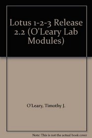 Lotus 1-2-3 Release 2.2 (O'Leary Lab Modules)