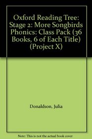 Oxford Reading Tree: Stage 2: More Songbirds Phonics: Class Pack (36 Books, 6 of Each Title) (Project X)