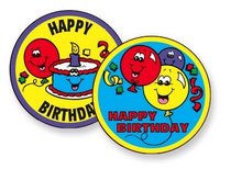 Happy Birthday Wear 'Em Award Badges