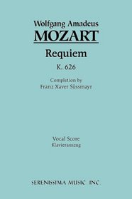 Requiem, K. 626 - Vocal score