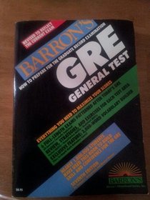 Barron's how to prepare for the graduate record examination: GRE general test