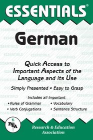 The Essentials of German (Rea's Language Series)