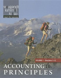 Paperback Volume 1 of Accounting Principles Chapters 1-12