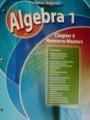 Algebra 1, Chapter 4 Resource Masters (Glencoe Mathematics)