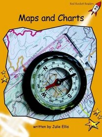 Maps and Charts: Level 4: Fluency (Red Rocket Readers: Non-fiction Set A)