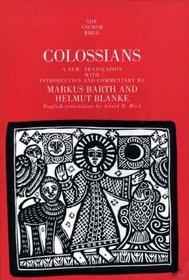 Colossians (The Anchor Yale Bible Commentaries)