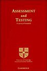 Assessment and Testing : A Survey of Research