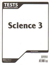 Bob Jones Science 3 for Christian Schools Test Packet