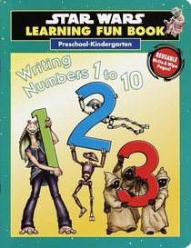 Writing Numbers 1 to 10: Preschool-Kindergarten (SW Lrning Fun Book-Write/Wipe)