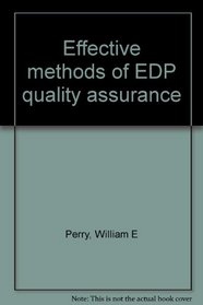 Effective methods of EDP quality assurance
