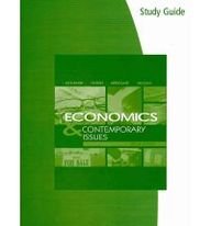 Study Guide for Moomaw/Olson/McClean/Applegate's Economics and Contemporary Issues