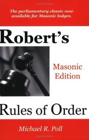 Robert's Rules of Order: Masonic