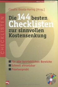 Die 144 besten Checklisten zur sinnvollen Kostensenkung