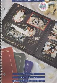 Creative Memories Scrapbook Page Design and Layout Ideas Volume VI