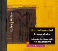 Reitergeschichte und Erlebnis des Marschalls von Bassompierre. CD.