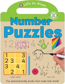 Number Puzzles (Let's Go Green Giant Activity Books)