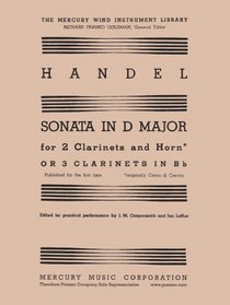 Sonata in D Major for 2 Clarinets and Horn