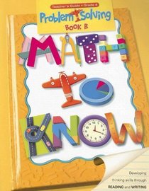 Math to Know: Problem Solving Book B