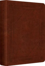 ESV Single Column Journaling Bible (TruTone, Brown, Window Design)