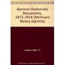 German diplomatic documents, 1871-1914