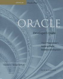 Oracle Developer's Guide (Oracle Series)