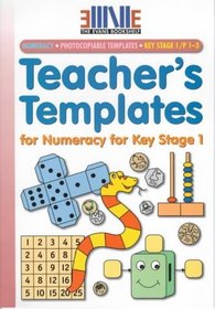 Teacher's Templates for Numeracy Key Stage 1 (Number Resources for Numeracy)