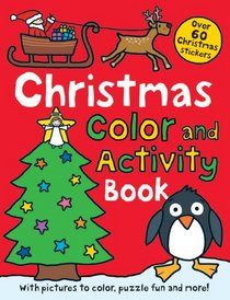 Christmas Preschool Color and Activity Book