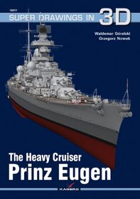 Heavy Cruiser Prinz Eugen (Super Drawings in 3D Series)