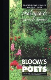 Shakespeare's Poems and Sonnets (Bloom's Major Poets)
