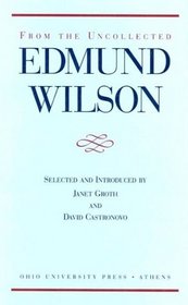 From Uncollected Edmund Wilson