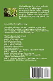 Garden Centre: Cactus and Succulent Care: Beginner's Guide To Caring For Succulents and Types of Cactus